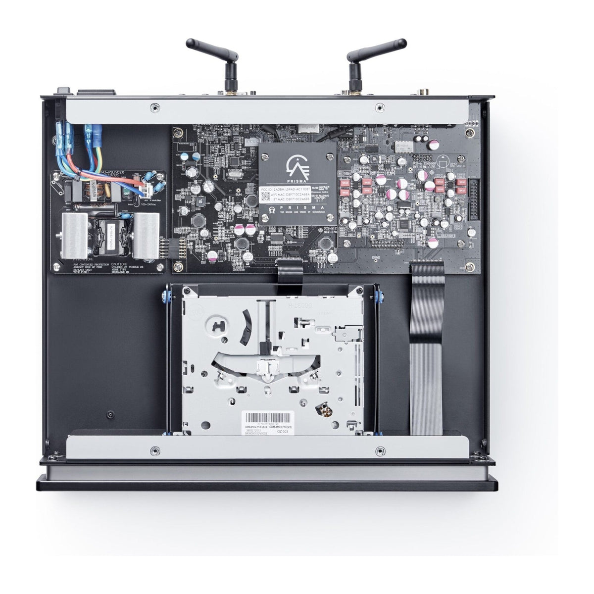 Primare CD15 Prisma vue intérieure