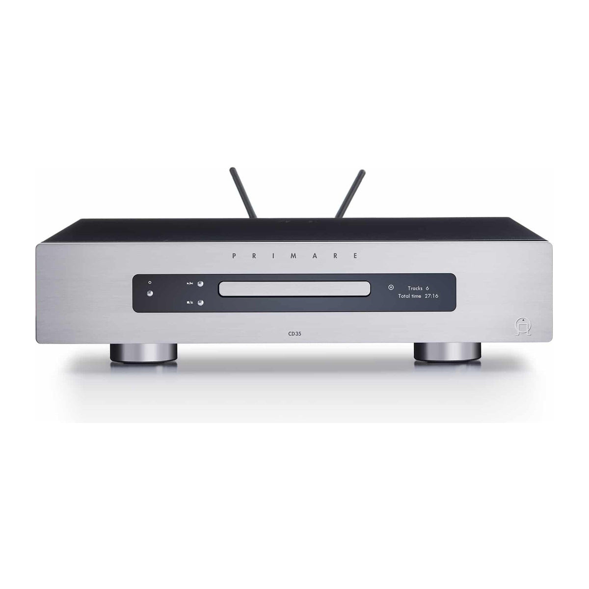 Primare CD35 Prisma de face, finition titane