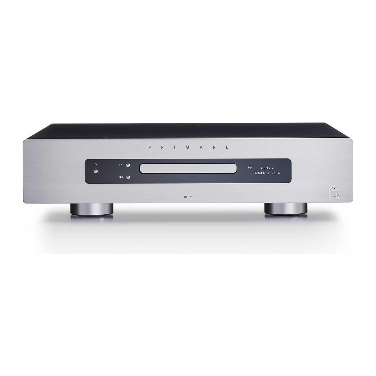 Primare DD35 de face, finition titane