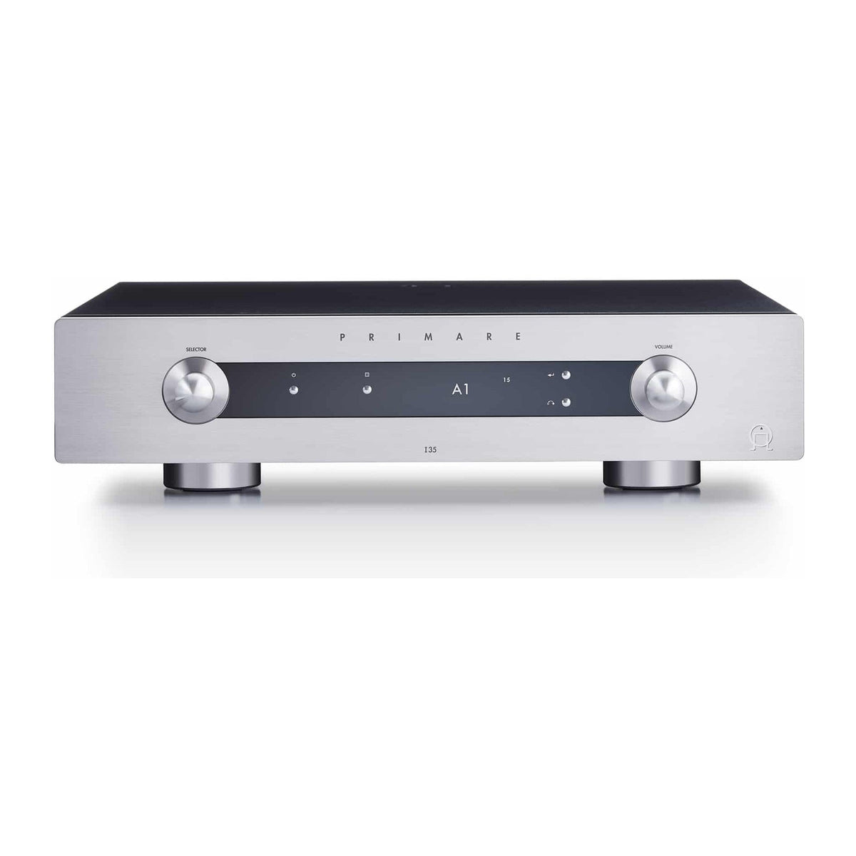 Primare I35 DAC de face, finition titane
