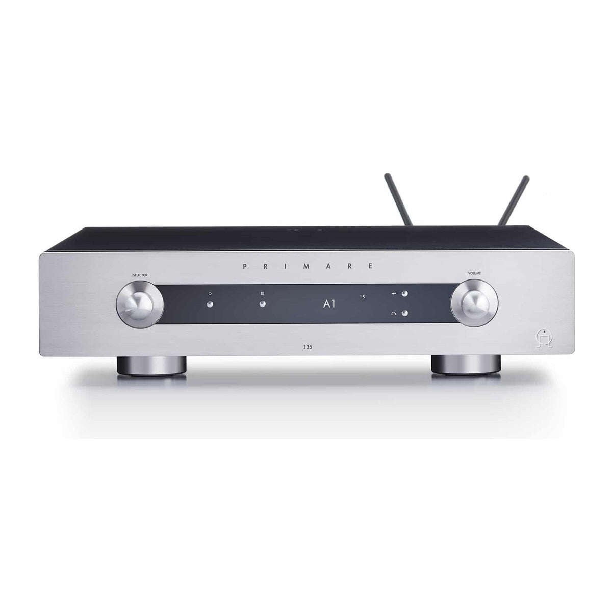 Primare I35 Prisma DM36 de face, finition titane