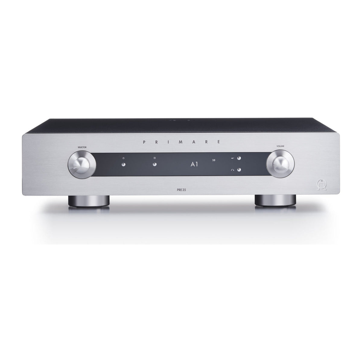 Primare PRE35 de face, finition titane