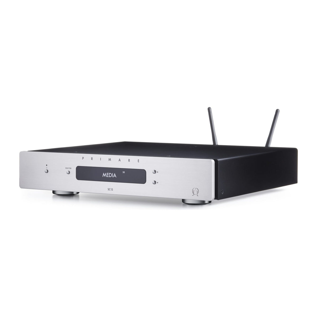 Primare SC15 Prisma de trois quarts, finition titane